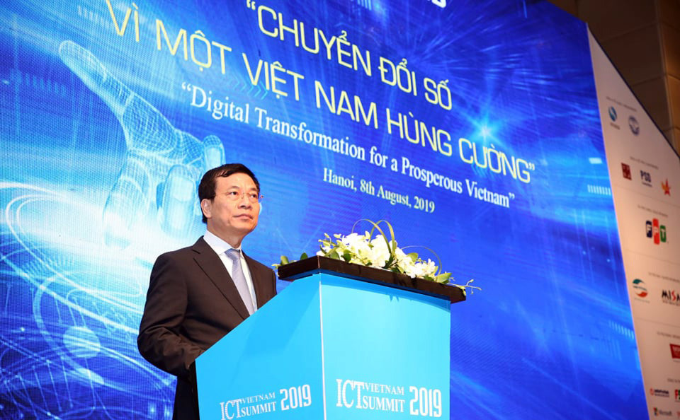 Toàn văn phát biểu của Bộ trưởng TT&TT Nguyễn Mạnh Hùng tại Vietnam ICT Summit 2019