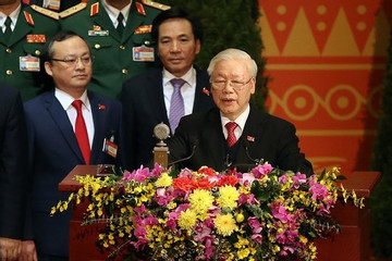 Toàn văn phát biểu của Tổng Bí thư Nguyễn Phú Trọng bế mạc Đại hội XIII