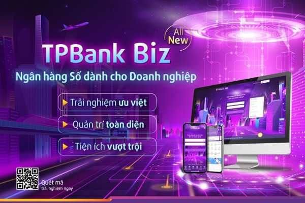 TPBank ra mắt ứng dụng ngân hàng số cho doanh nghiệp