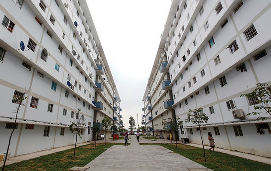 Ho Chi Minh City started a series of low-cost housing projects for low-income people