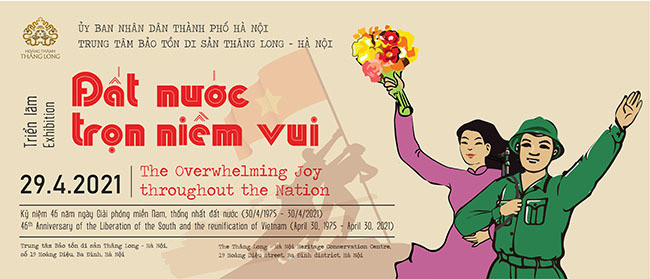Triển lãm “ Đất nước trọn niềm vui” kỷ niệm ngày thống nhất
