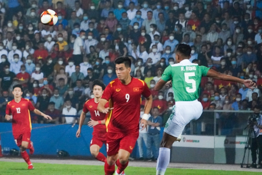 Live football at Sea Games 31 U23 Vietnam vs U23 Indonesia