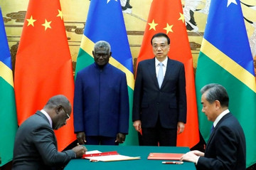 Trung Quốc xác nhận ký thỏa thuận an ninh với quần đảo Solomon