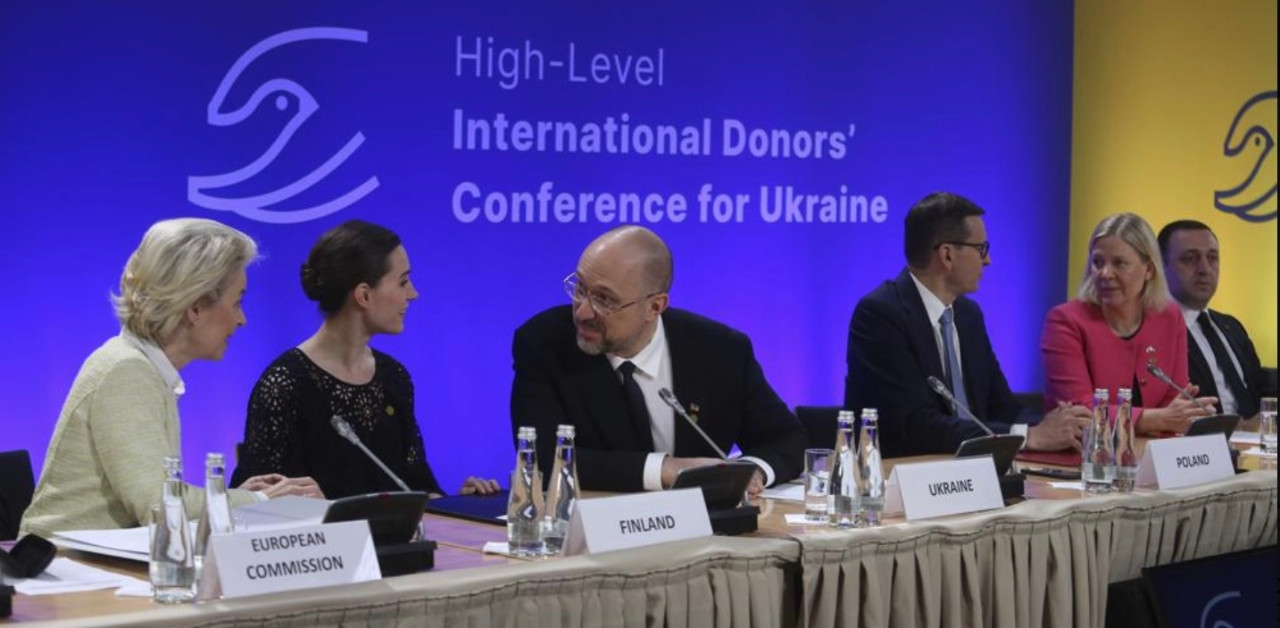 International donates .5 billion to Ukraine, Russia retaliates against Denmark