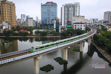 Vẻ đẹp tuyến đường sắt đô thị đầu tiên ở Việt Nam