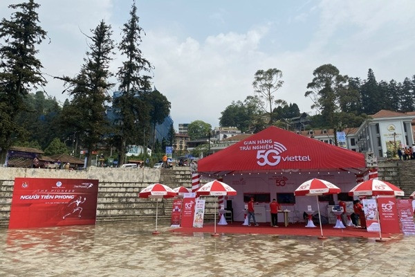 Viettel phát sóng mạng 5G ở Lào Cai