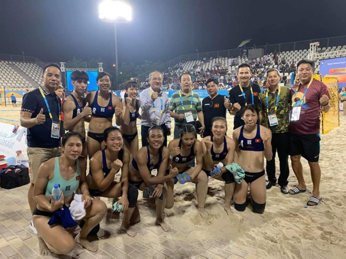 Women’s beach handball event is removed from SEA Games 31 (Photo: toquoc.vn)