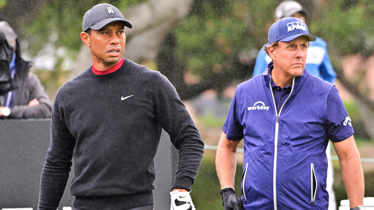 Tiger Woods và Phil Mickelson dự US Open 2022