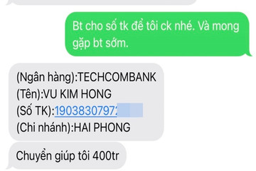 Xác minh đối tượng mạo danh Bí thư Hải Phòng rồi nhắn tin vay tiền khắp nơi