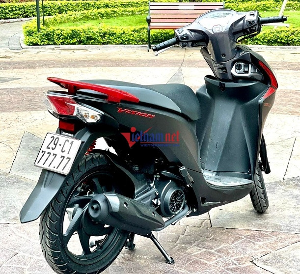 Xe ga Honda Vision biển ngũ quý 7 giá 250 triệu tại Hà Nội