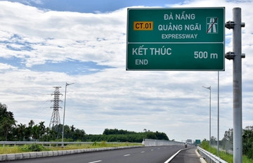 Yêu cầu khắc phục triệt để hư hỏng trên cao tốc Đà Nẵng - Quảng Ngãi