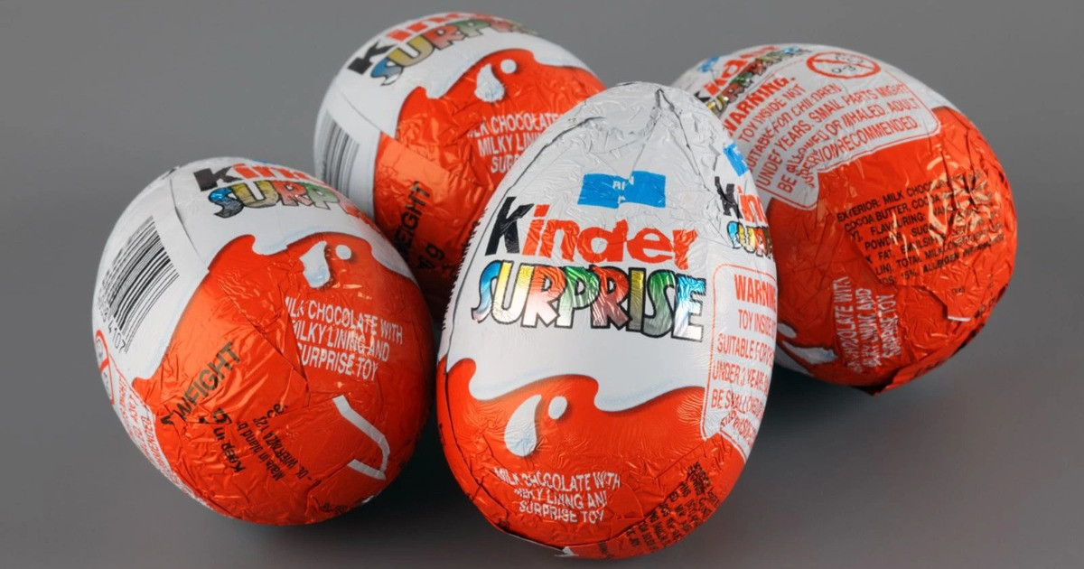 Yêu cầu rà soát, lấy mẫu kiểm nghiệm kẹo trứng Kinder Surprise