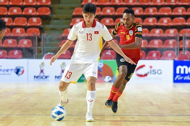  Trực tiếp bóng đá futsal Việt Nam 1-0 Timor Leste: Thế trận bế tắc