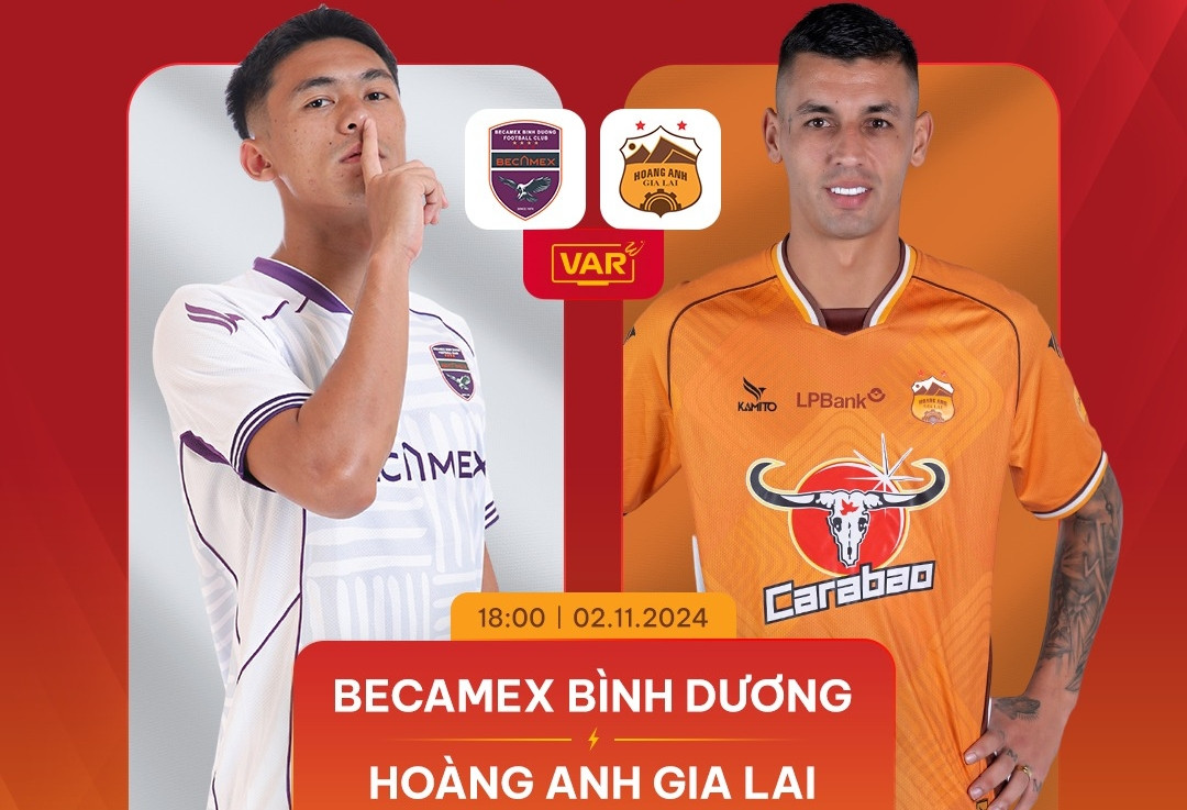  Trực tiếp bóng đá Bình Dương 0-0 HAGL: Thế trận sôi động