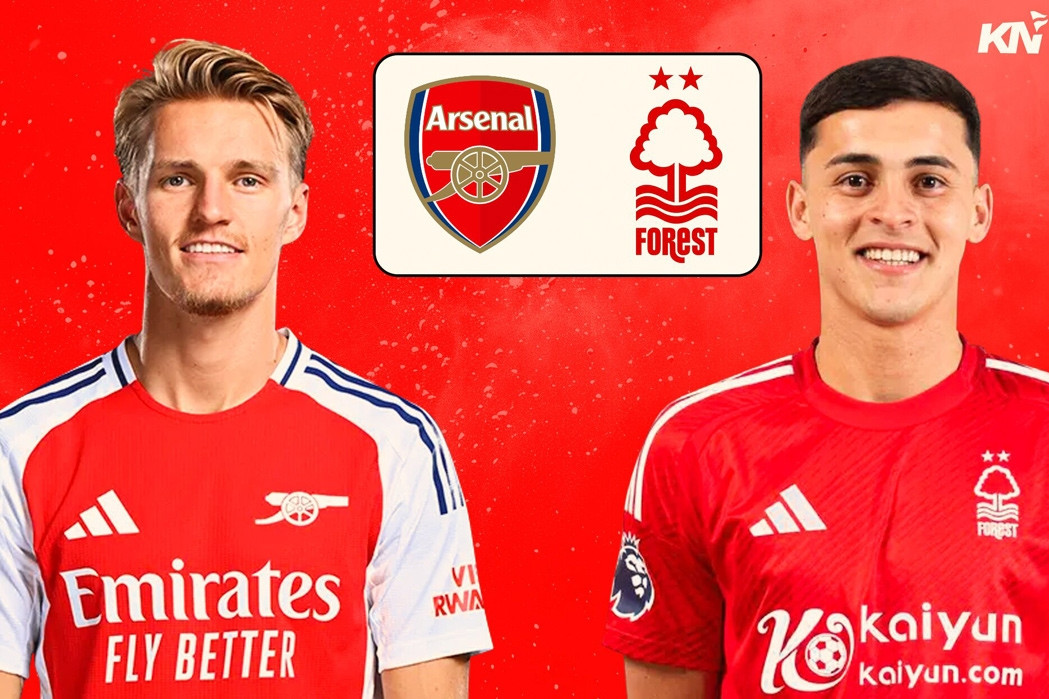  Trực tiếp bóng đá Arsenal đấu với Nottingham Forest, vòng 12 Ngoại hạng Anh