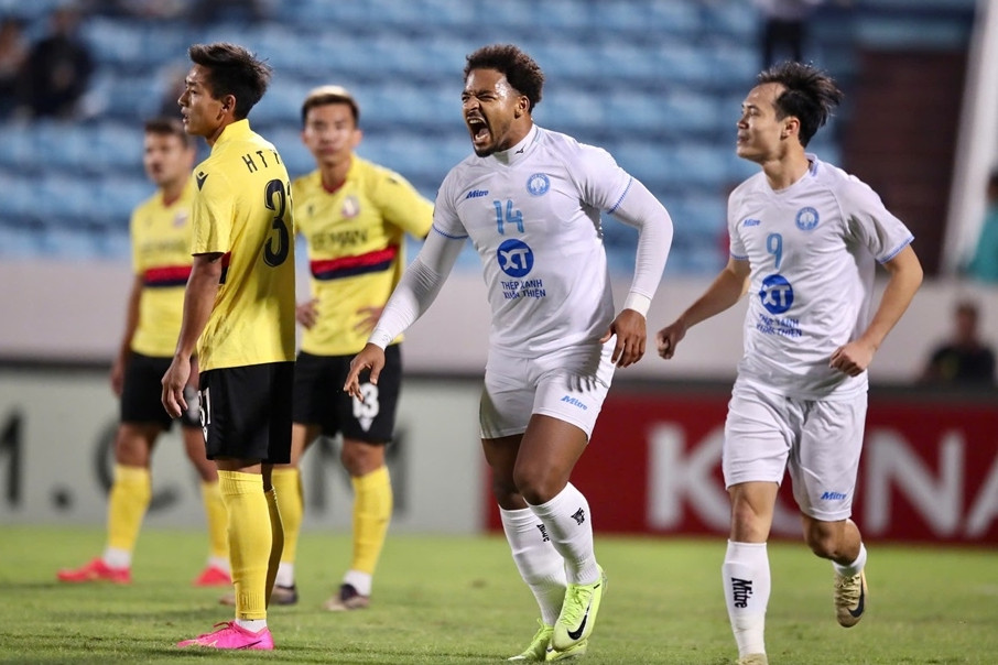  Trực tiếp bóng đá Nam Định 2-0 Lee Man: Tô Văn Vũ chói sáng