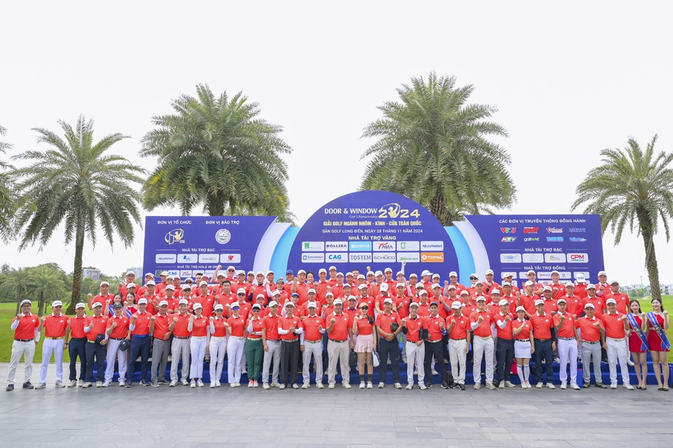  Ấn tượng giải golf ngành Nhôm - Kính - Cửa toàn quốc 2024