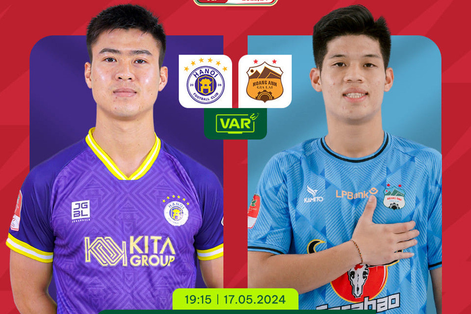  Trực tiếp bóng đá Hà Nội 1-0 LPBank HAGL: Tuấn Hải ghi bàn (H1)