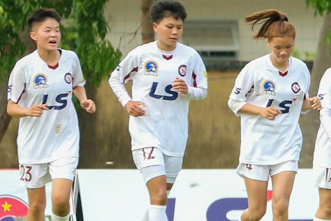  Giải bóng đá nữ VĐQG 2024: TP.HCM I quá mạnh, Sơn La thắng ấn tượng