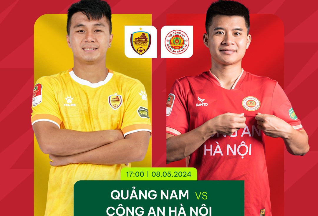 Trực tiếp bóng đá Quảng Nam 0-0 CAHN: Đội hình ra sân cực mạnh
