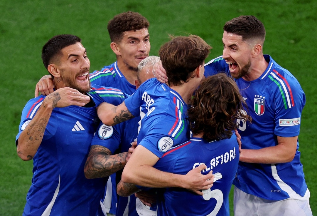  ĐKVĐ Italy thắng ngược Albania trận ra quân EURO 2024
