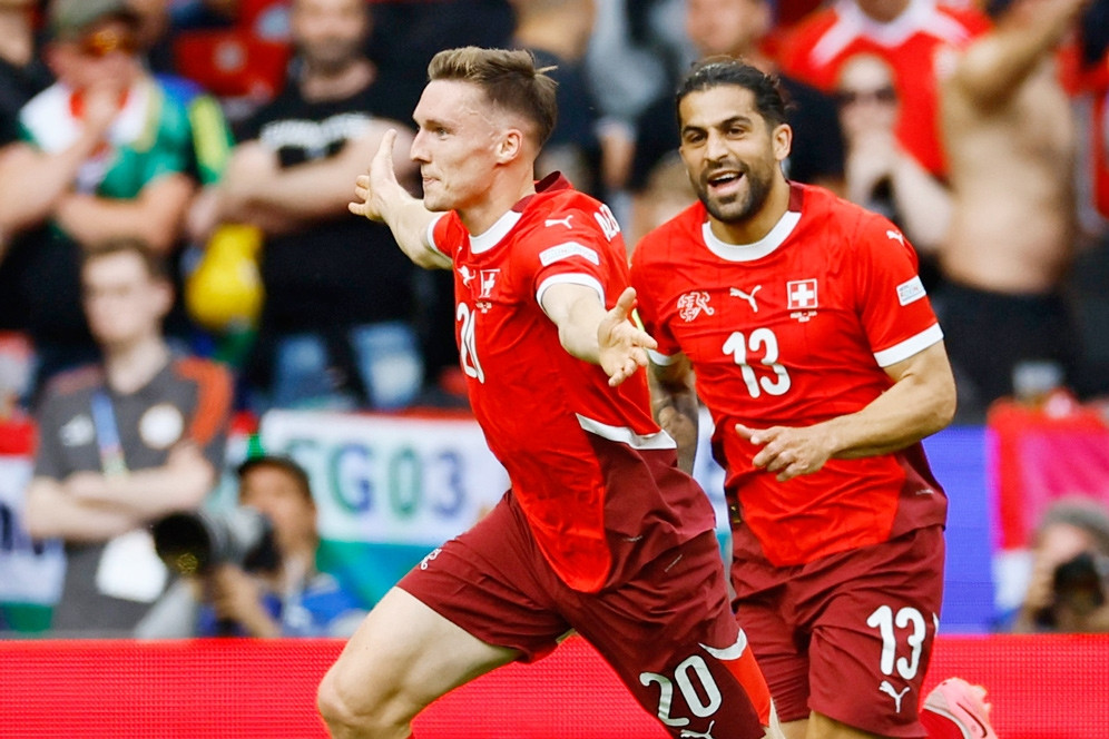  Highlights Thụy Sĩ 3-1 Hungary: Bảng A EURO 2024