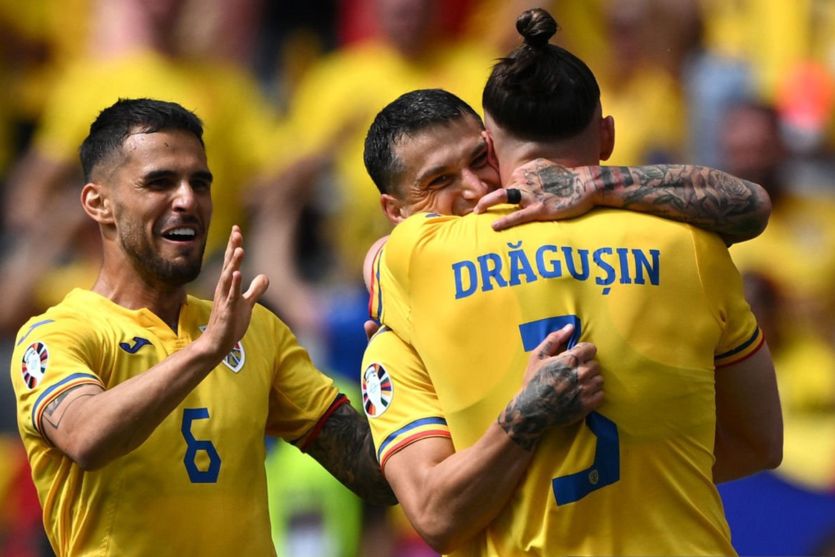  Romania thắng đậm Ukraine trận ra quân EURO 2024