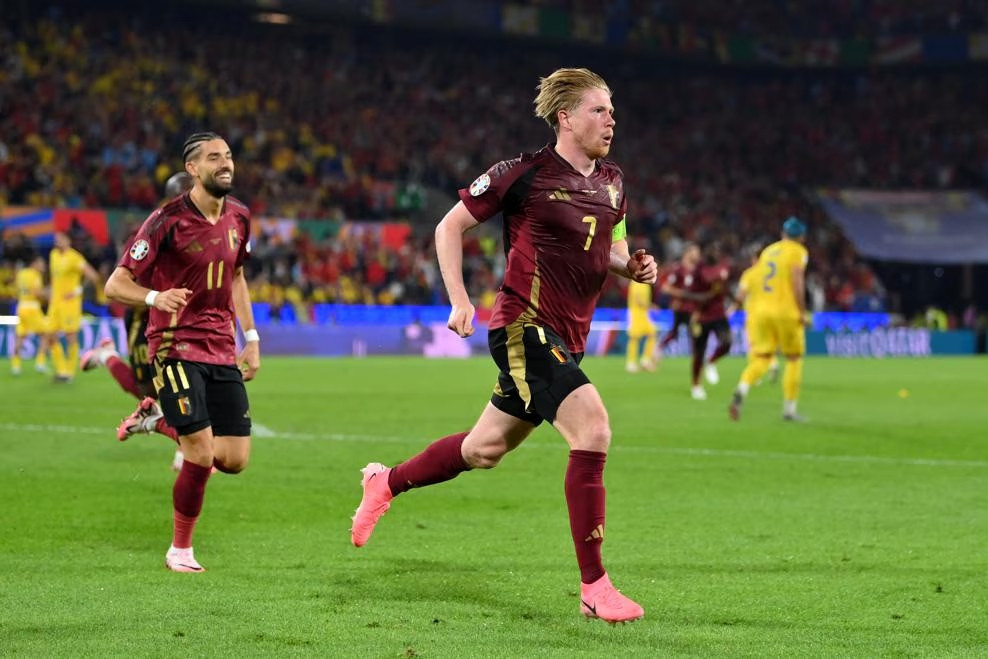  Video bàn thắng Bỉ 2-0 Romania - Bảng E EURO 2024