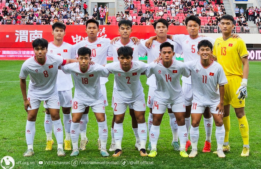  U19 Việt Nam thua tối thiểu U19 Trung Quốc ở giải quốc tế