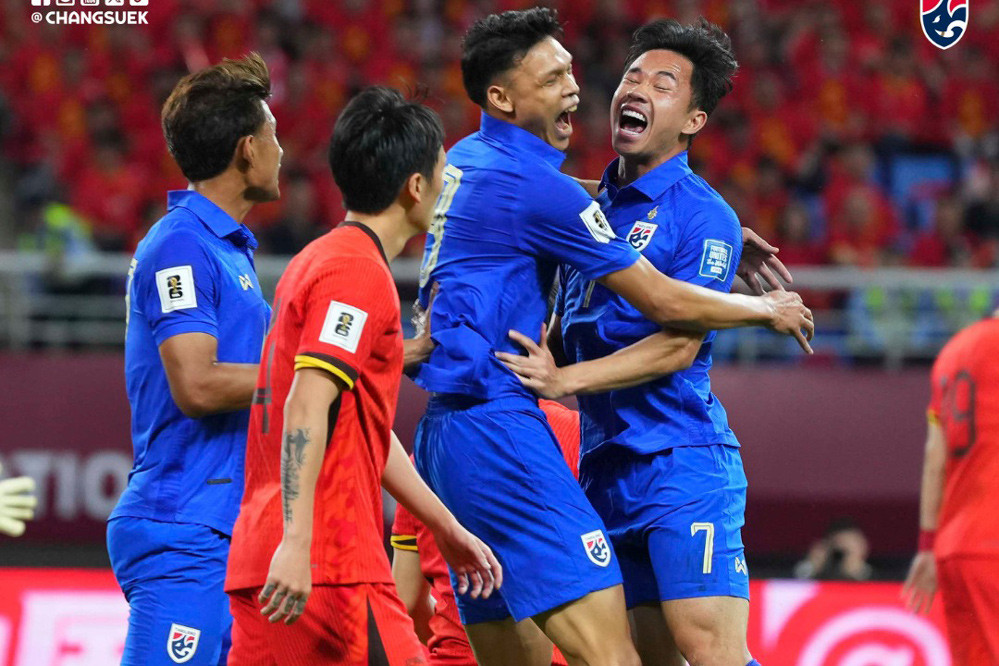  Trực tiếp Trung Quốc 1-1 Thái Lan: Kịch tính phút chót (H1)