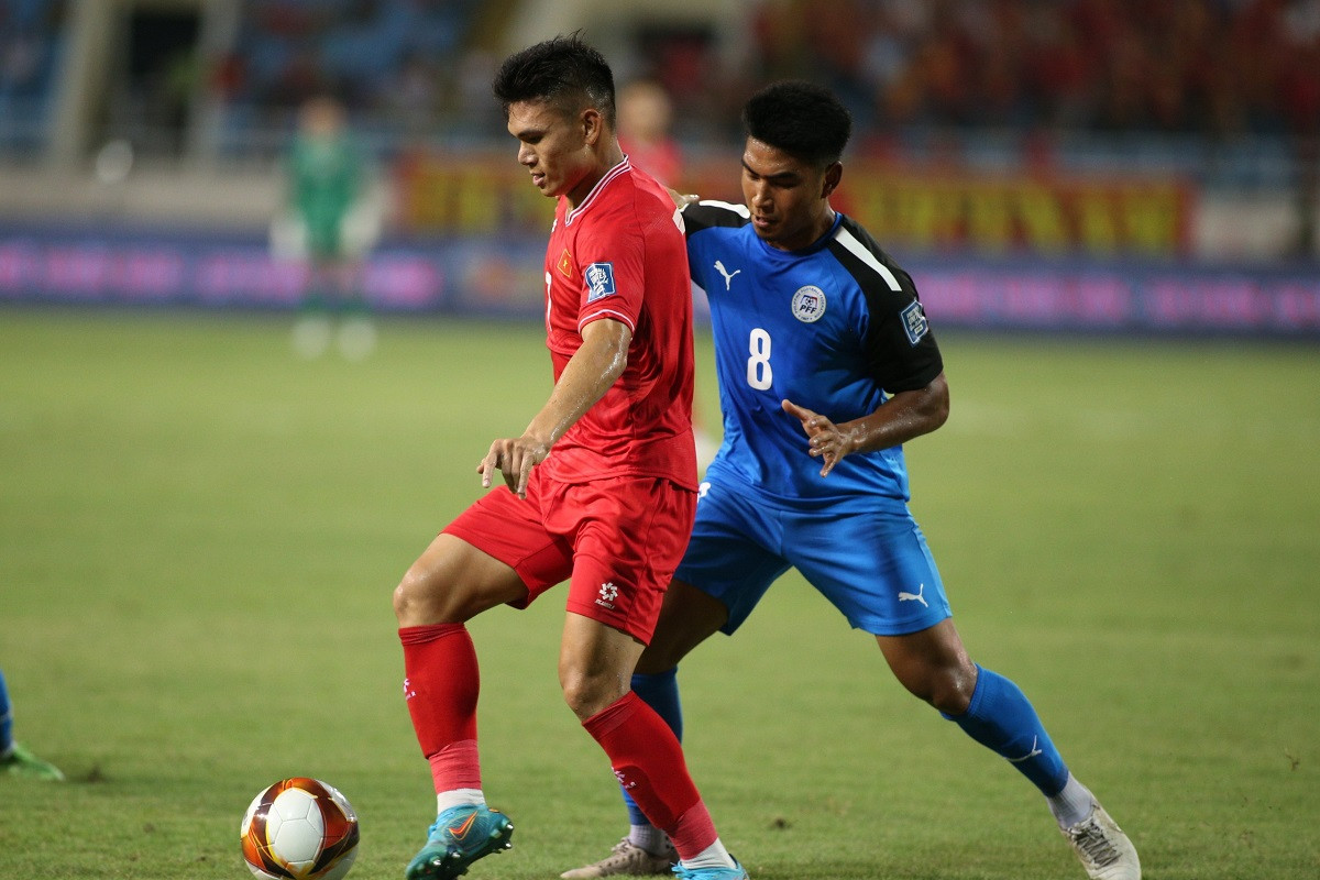  Trực tiếp bóng đá Việt Nam 0-0 Philippines: Chủ nhà thoát thua