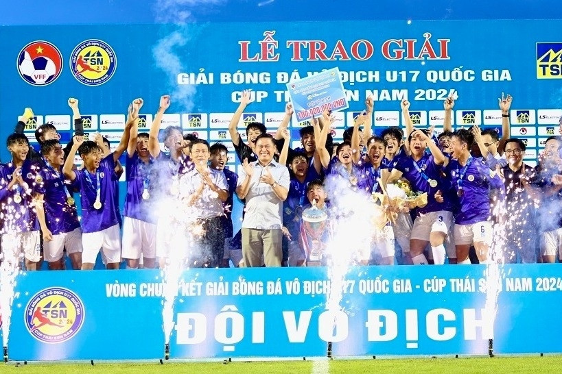  Ghi 2 bàn vào lưới HAGL trong 5 phút, Hà Nội vô địch U17 quốc gia