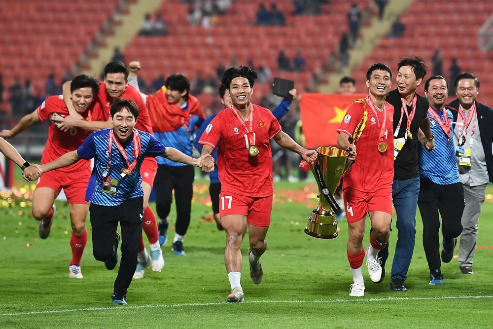  Tuyển Việt Nam lập loạt kỷ lục mới khi vô địch ASEAN Cup 2024