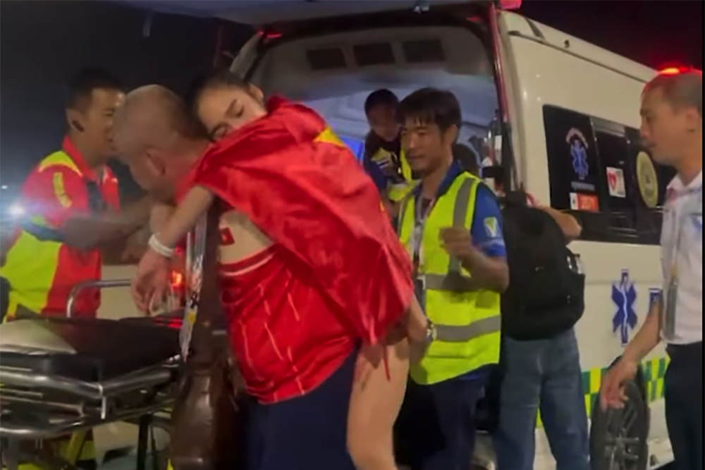 VĐV Việt Nam nhập viện cấp cứu ở Thái Lan