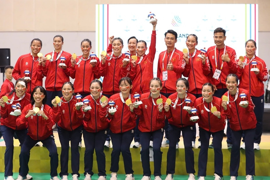 Bảng tổng sắp huy chương SEA Games ngày 18/12: 'Mưa vàng' cho Việt Nam