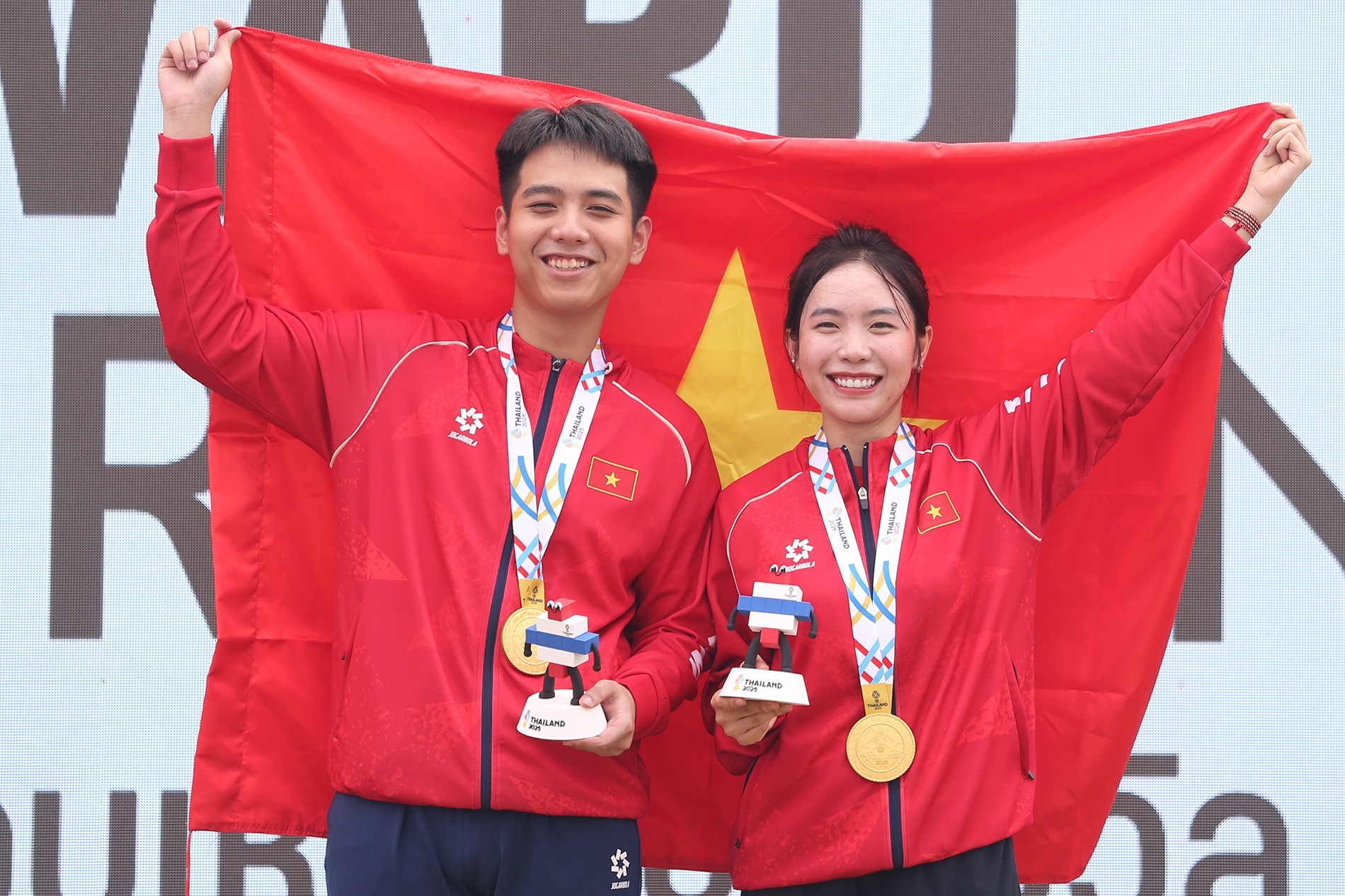 Bảng huy chương phân theo môn của đoàn Việt Nam tại SEA Games 33