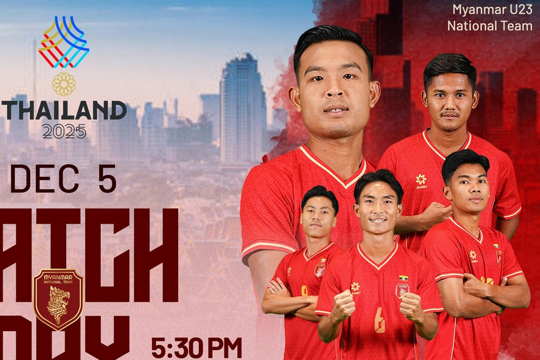 Trực tiếp bóng đá U22 Myanmar vs U22 Philippines, SEA Games 33