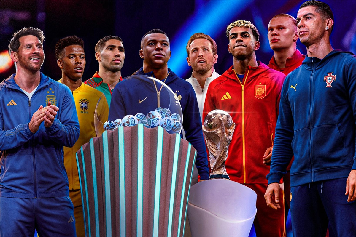 Xem trực tiếp bốc thăm chia bảng World Cup 2026 ở đâu, kênh nào?