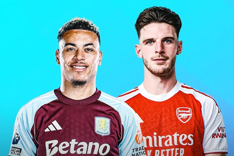 Trực tiếp bóng đá Aston Villa vs Arsenal: Vòng 15 Ngoại hạng Anh