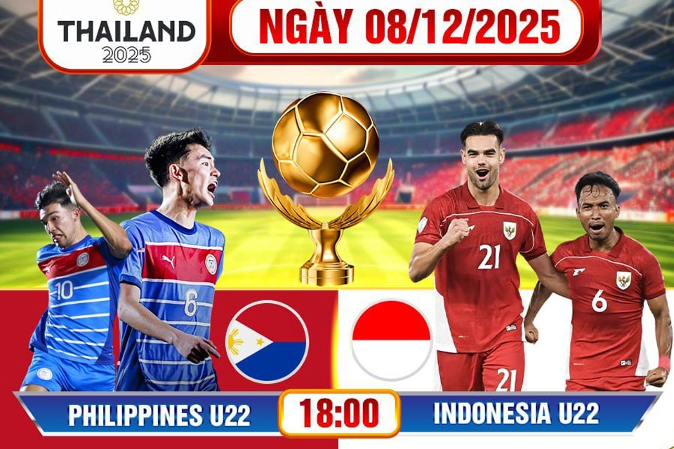 Trực tiếp bóng đá U22 Indonesia vs U22 Philippines, SEA Games 33