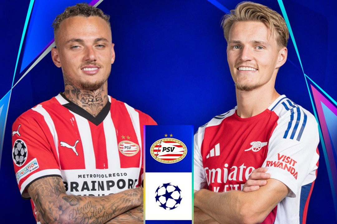  Nhận định bóng đá PSV vs Arsenal: Tìm vui trên đất Hà Lan