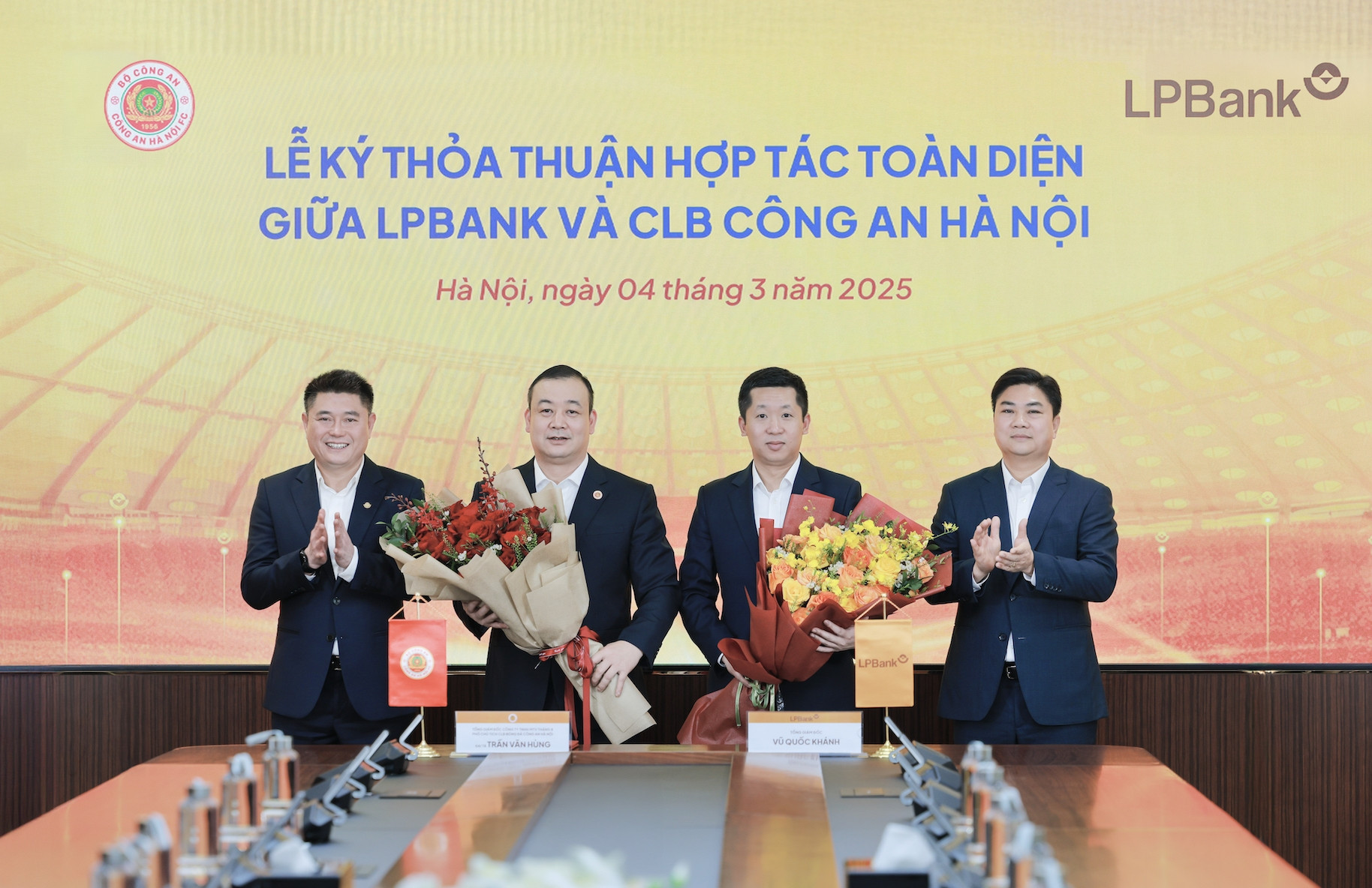 LPBank và CLB Công an Hà Nội ký kết hợp tác toàn diện