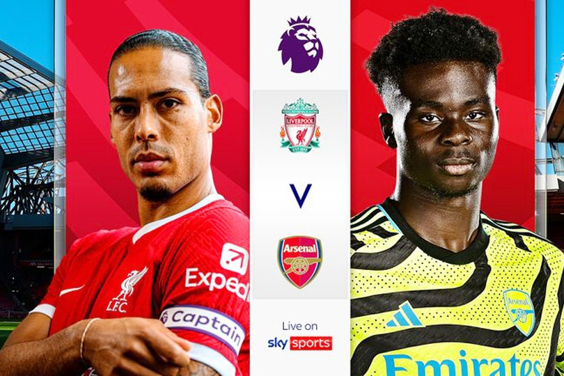 Trực tiếp bóng đá Liverpool vs Arsenal, vòng 36 Ngoại hạng Anh