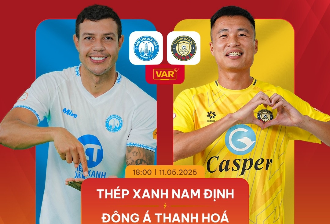 Trực tiếp bóng đá Nam Định vs Thanh Hóa: Tiến sát ngôi vương