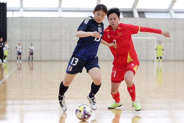 Trực tiếp futsal nữ Việt Nam vs Nhật Bản: Mở cánh cửa World Cup