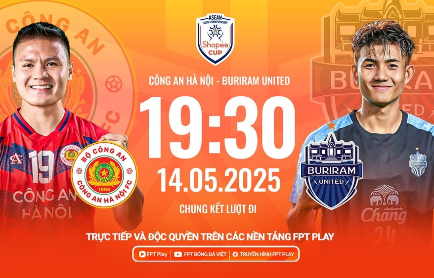 Xem trực tiếp chung kết CAHN vs Buriram United trên kênh nào?