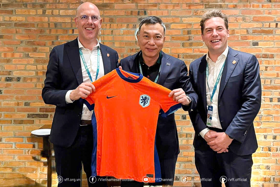 Lãnh đạo VFF dự Đại hội FIFA