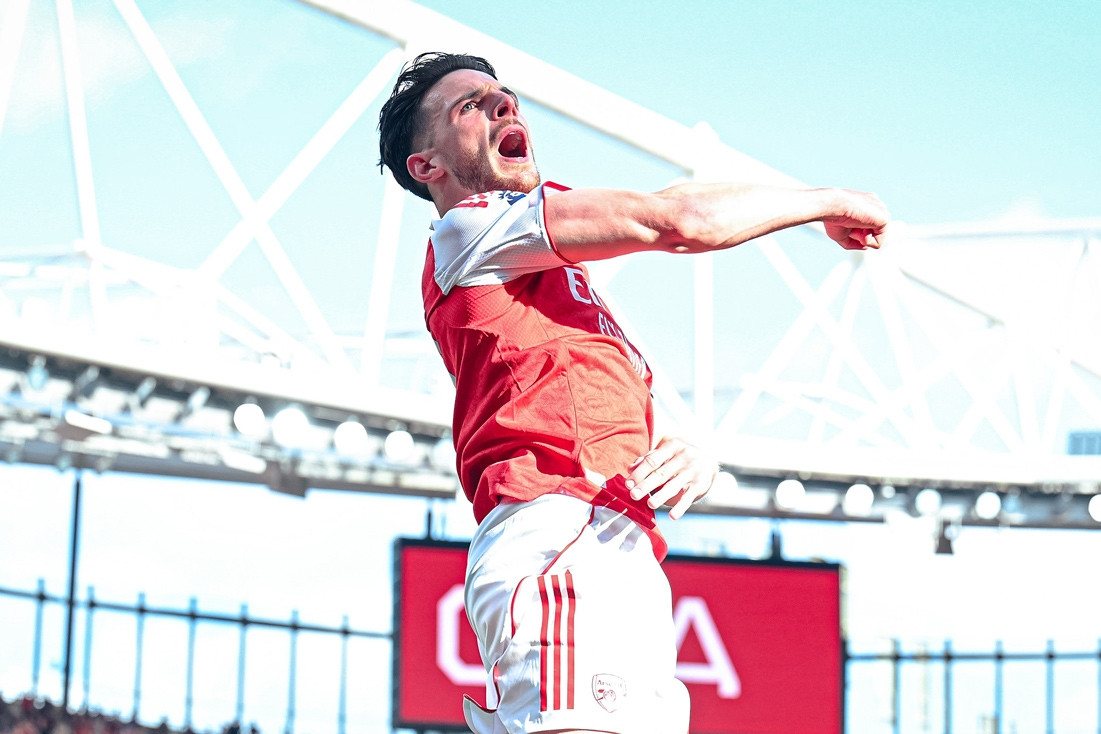 Trực tiếp Arsenal 1-0 Newcastle: Siêu phẩm của Declan Rice (H2)