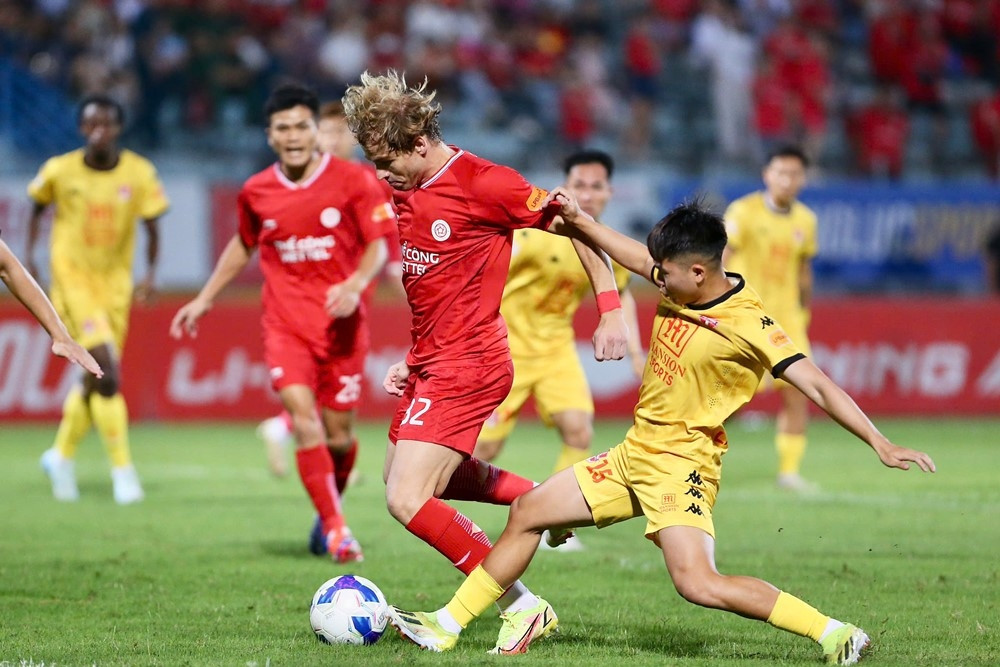 Trực tiếp bóng đá Thể Công Viettel 0-0 Hải Phòng: Đình Triệu cứu thua