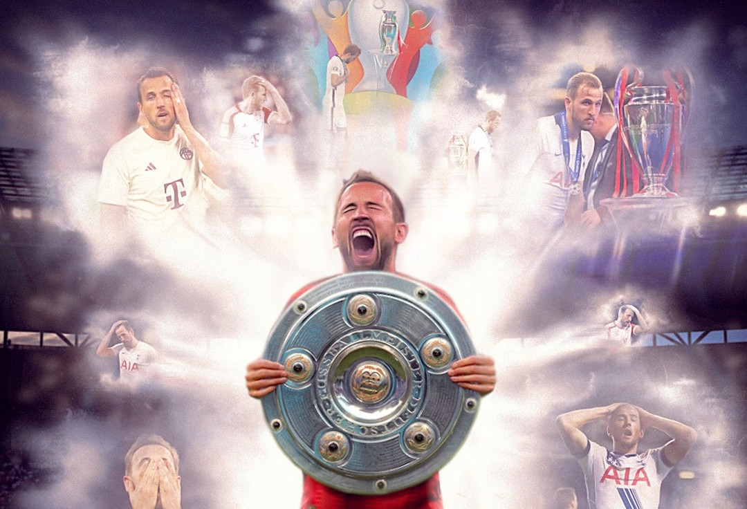 Harry Kane giải cơn khát danh hiệu cùng Bayern Munich